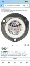 Synergy Boat luz subaquática Seablaze mini lente azul transparente montagem em superfície comprar usado  Enviando para Brazil