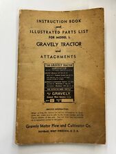 Gravely tractor instruction for sale  West Springfield