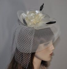 Fascinator haarclip netz gebraucht kaufen  Kirchheim b.München