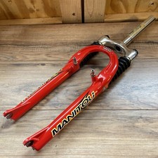 Garfo de suspensão Manitou SX 26 aro freio 1 1/8 sem rosca vermelho 193mm direção comprar usado  Enviando para Brazil
