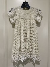Handmade crochet christening for sale  Mobile