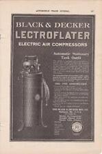 Usado, 1919 Black & Decker Lectroflater compressor de ar elétrico anúncio / Baltimore comprar usado  Enviando para Brazil