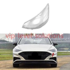 Usado, Capa transparente + cola selante lente farol lateral esquerda para Hyundai Sonata 2020-2022 comprar usado  Enviando para Brazil