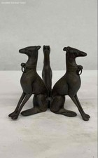Dog metal sculpture for sale  Salinas