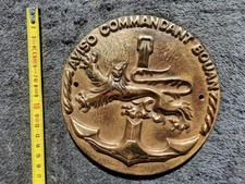 Plaque bronze aviso d'occasion  Bruay-la-Buissière