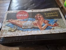 Tin advertising sign for sale  SHEFFIELD