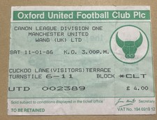 Oxford united manchester for sale  MACCLESFIELD