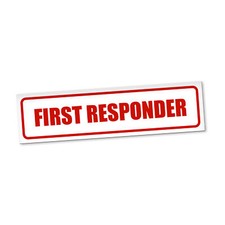 First responder magnetschild gebraucht kaufen  Leipzig