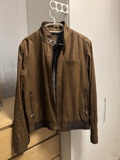 Lederjacke braun herren gebraucht kaufen  Augsburg