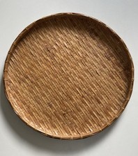 Vintage wicker woven for sale  LONDON
