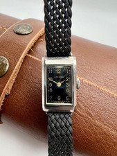 Eterna Ladies Tank 1938 14x23.5mm Stainless Steel Cal. 616 Wristwatch Top, usado comprar usado  Enviando para Brazil