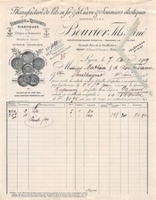 Invoice 1909 manufacture d'occasion  Expédié en Belgium