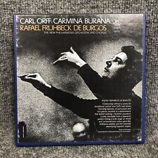 Carl Orff: Carmina Burana Rafael De Burgos New Philharmonia Orch Reel Reel Tape comprar usado  Enviando para Brazil