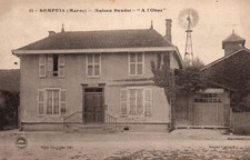 Old postcard sompuis d'occasion  Expédié en Belgium
