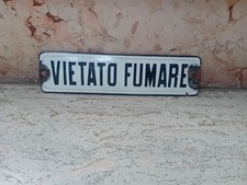 Tabella targa smaltata usato  Reggiolo
