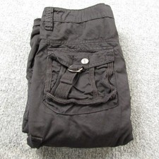 Shorts Galaxy Cargo masculino 40 preto utilitário algodão bolsos externos presilhas para cinto comprar usado  Enviando para Brazil
