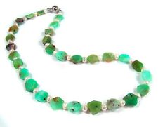 Edelsteinkette chrysopras frei gebraucht kaufen  Berlin
