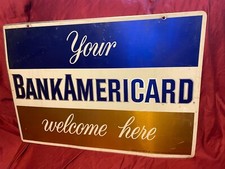 Vintage 1960s bankamericard for sale  Arlington