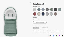 Uppababy cozyganoosh green usato  Scarperia