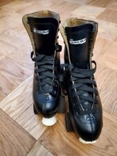 Patins clássicos masculinos Chicago - Patins quad rink pretos premium tamanho 11 EUA, usado comprar usado  Enviando para Brazil