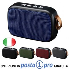 Cassa bluetooth amplificata usato  Messina