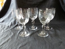 Lot anciens verres d'occasion  Bourg-en-Bresse