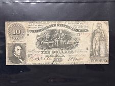 Banconota dollari confederate usato  Genova