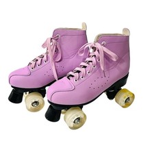 Patins femininos roxos de cano alto tamanho EUR 42 EUA 11 comprar usado  Enviando para Brazil