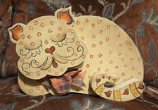 Vtg wooden painted for sale  Alpha