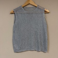 Silver mesh sleeveless for sale  Kennett Square