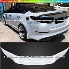 Para 2011-2019 Kia Optima R Style pérola branca traseira tronco lábio spoiler asa comprar usado  Enviando para Brazil