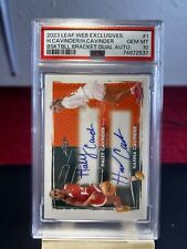 Haley Hanna Cavinder 2023 Leaf Dual Auto #'d /405 Twins Miami comprar usado  Enviando para Brazil