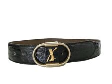 Ceinture crocodile boucle d'occasion  Amiens-