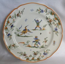 Jolie assiette faïence d'occasion  Essert