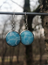 Handmade silver earrings for sale  CLYDEBANK