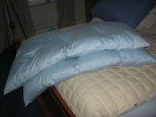 Steppbett blau biese gebraucht kaufen  Rosenfeld