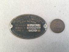 Weighing machine plate for sale  SKEGNESS