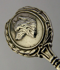 Usado, COLHER INGLESA PRATA ESTERLINA WEST HIGHLAND TERRIER CACHORRO 1939 ANIMAL comprar usado  Enviando para Brazil