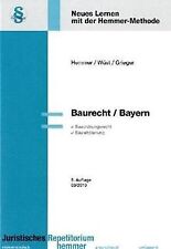 Baurecht bayern bauordnungsrec gebraucht kaufen  Berlin