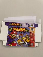 SUPER SMASH BROS - NINTENDO 64 N64 - APENAS CAIXA + PROTETOR comprar usado  Enviando para Brazil