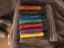 Lote de 8 Marcadores Flip Chart Sanford Marrom Amarelo Roxo Vermelho Verde Azul Preto..., usado comprar usado  Enviando para Brazil