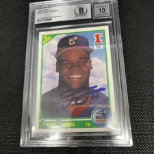 Frank thomas signed for sale  Euless