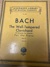 Bach well tempered for sale  BRADFORD