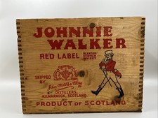 VINTAGE JOHNNIE WALKER ETIQUETA VERMELHA UÍSQUE ESCOCÊS VINTAGE GARRAFA ANTIGA CAIXA CASSETE comprar usado  Enviando para Brazil