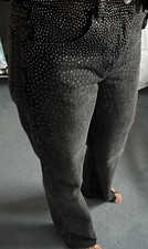 Zara jeans glitzersteinen gebraucht kaufen  Wingst