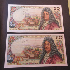 Billets francs racine d'occasion  Montluçon