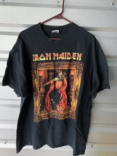 Usado, Camisa de concerto Iron Maiden 2003 Edward the Great Tour preta XXL metal vintage comprar usado  Enviando para Brazil