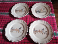 Assiettes plates faience d'occasion  Le Mans