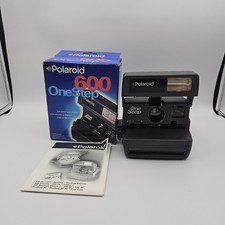 Usado, Câmera de Filme Instantânea Polaroid One Step 600 Nova Em Caixa Aberta Antiga Vintage comprar usado Usado, Câmera de Filme Instantânea Polaroid One Step 600 Nova Em Caixa Aberta Antiga Vintage comprar usado  Enviando para Brazil