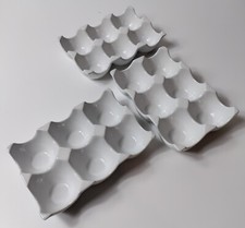 White ceramic egg for sale  BROUGH